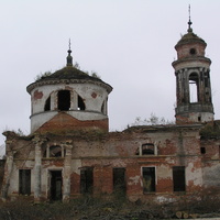 Знаменская церковь. Клинский район, Теплое (Теплово) село.