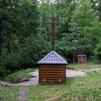 Святой источник у Крестовоздвиженской церкви (8.7.22).