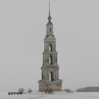 Колокольня Никольского собора. Калязин город.
